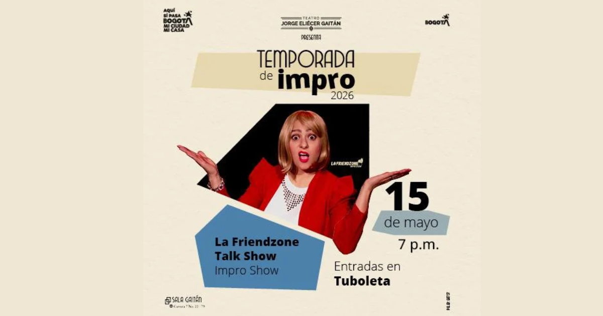 Temporada de impro en mayo Teatro gaitán