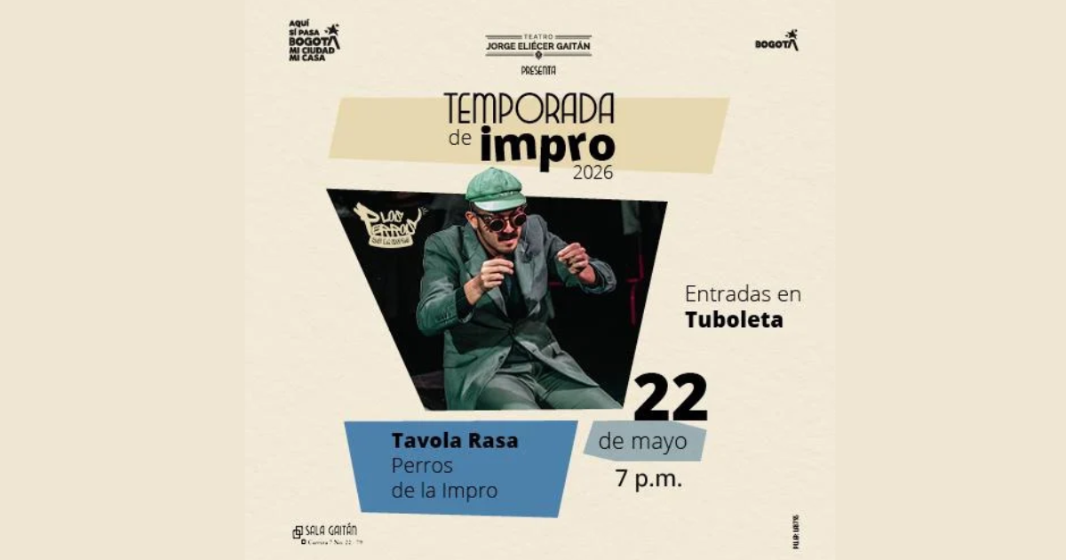 Temporada de impro en mayo Teatro gaitán