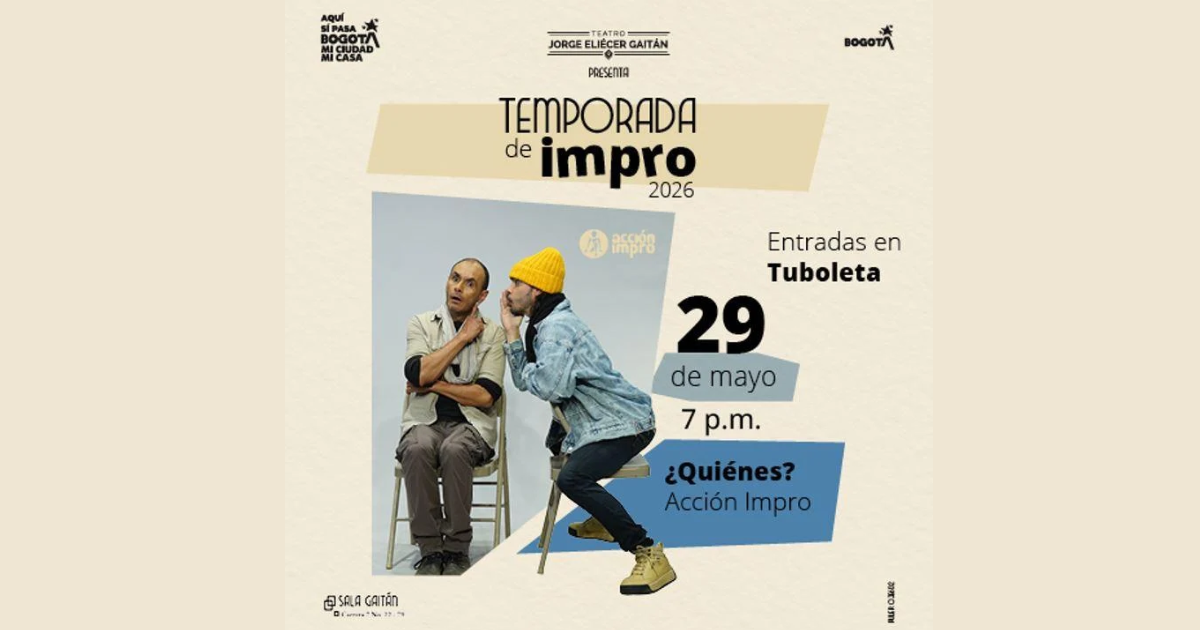 Temporada de impro en mayo Teatro gaitán
