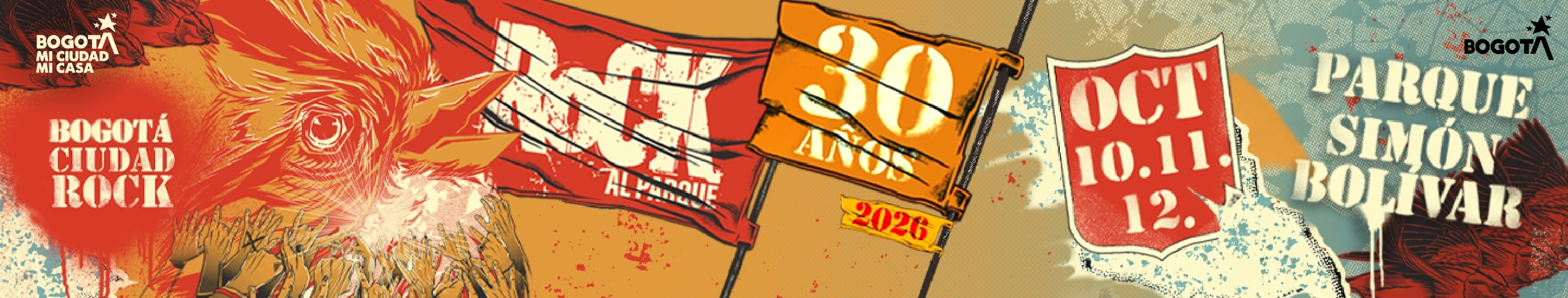 Rock al Parque es el festival de música gratuito y al aire libre más grande de América Latina y uno de los más importantes del mundo en su género, realizado anualmente en Bogotá, la capital de Colombia, desde 1995.