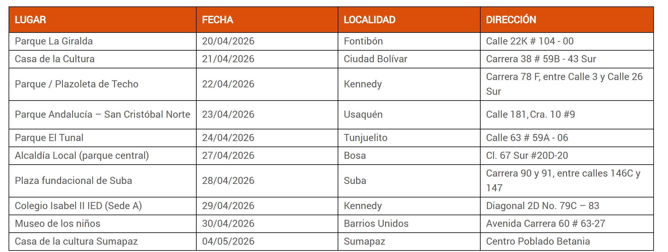 foto semana del idioma en Bogotá