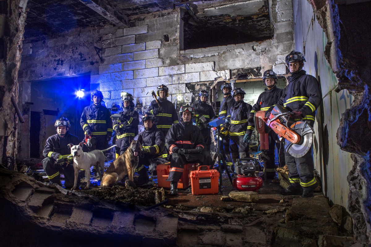 Grupo USAR de los Bomberos de Bogotá