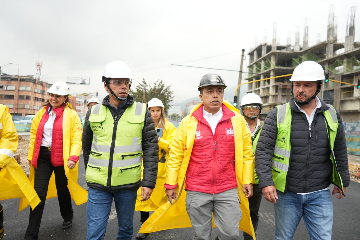 Avance paso deprimido de la calle 100 con av Suba en Bogotá