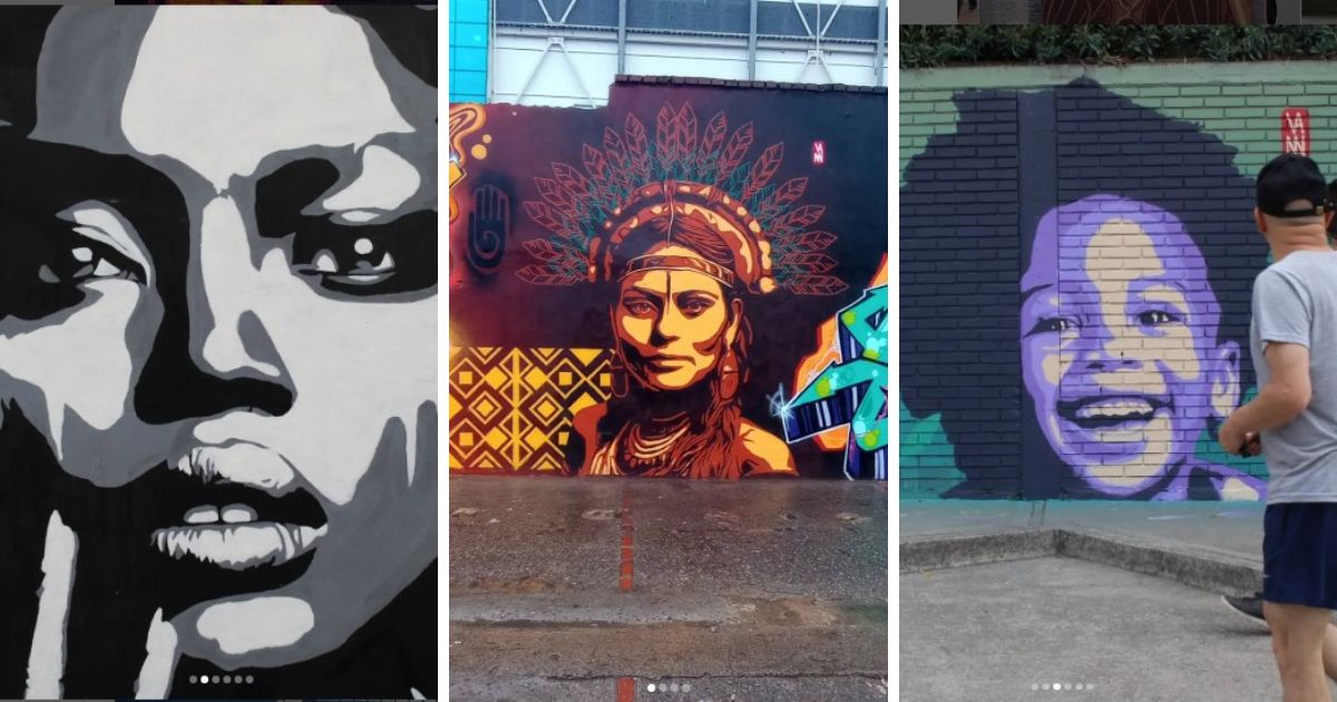 Conoce algunas de las intervenciones de Vanessa Sánchez en diferentes lugares de Bogotá