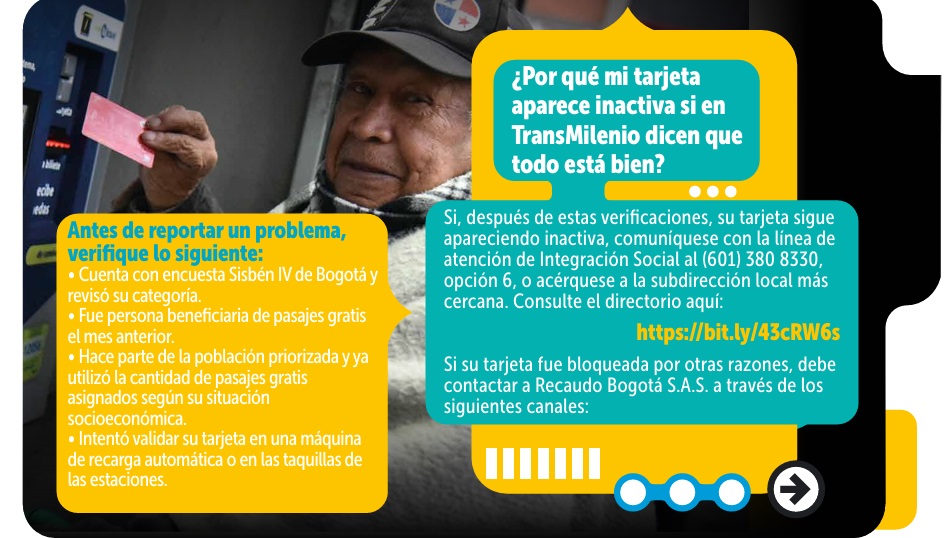 Verificar tarjetas TuLlave