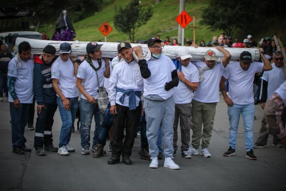 Viacrucis Árbol de la Vida Ciudad Bolívar Bogotá Semana Santa viernes 3 de abril de 2026 foto 1