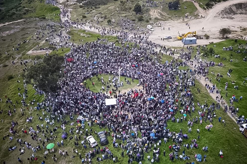 Viacrucis Árbol de la Vida Ciudad Bolívar Bogotá Semana Santa viernes 3 de abril de 2026 foto 2