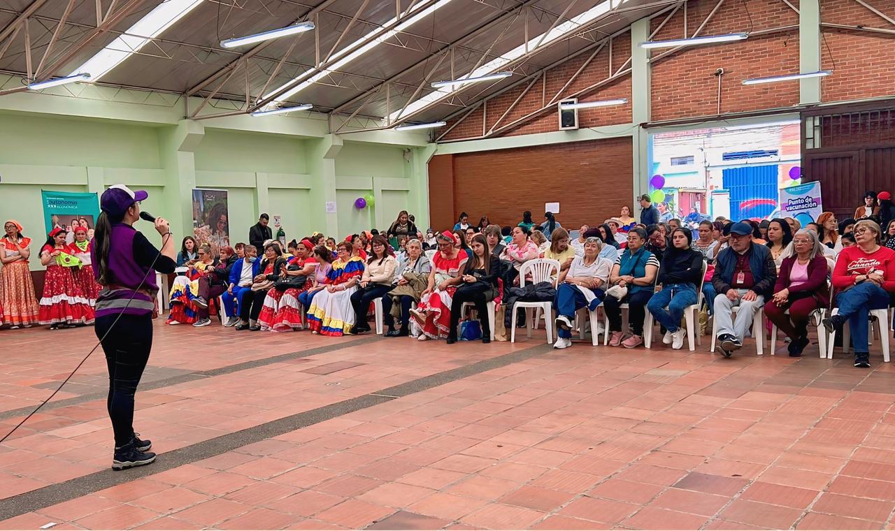 Viviana Capacitando a otras mujeres