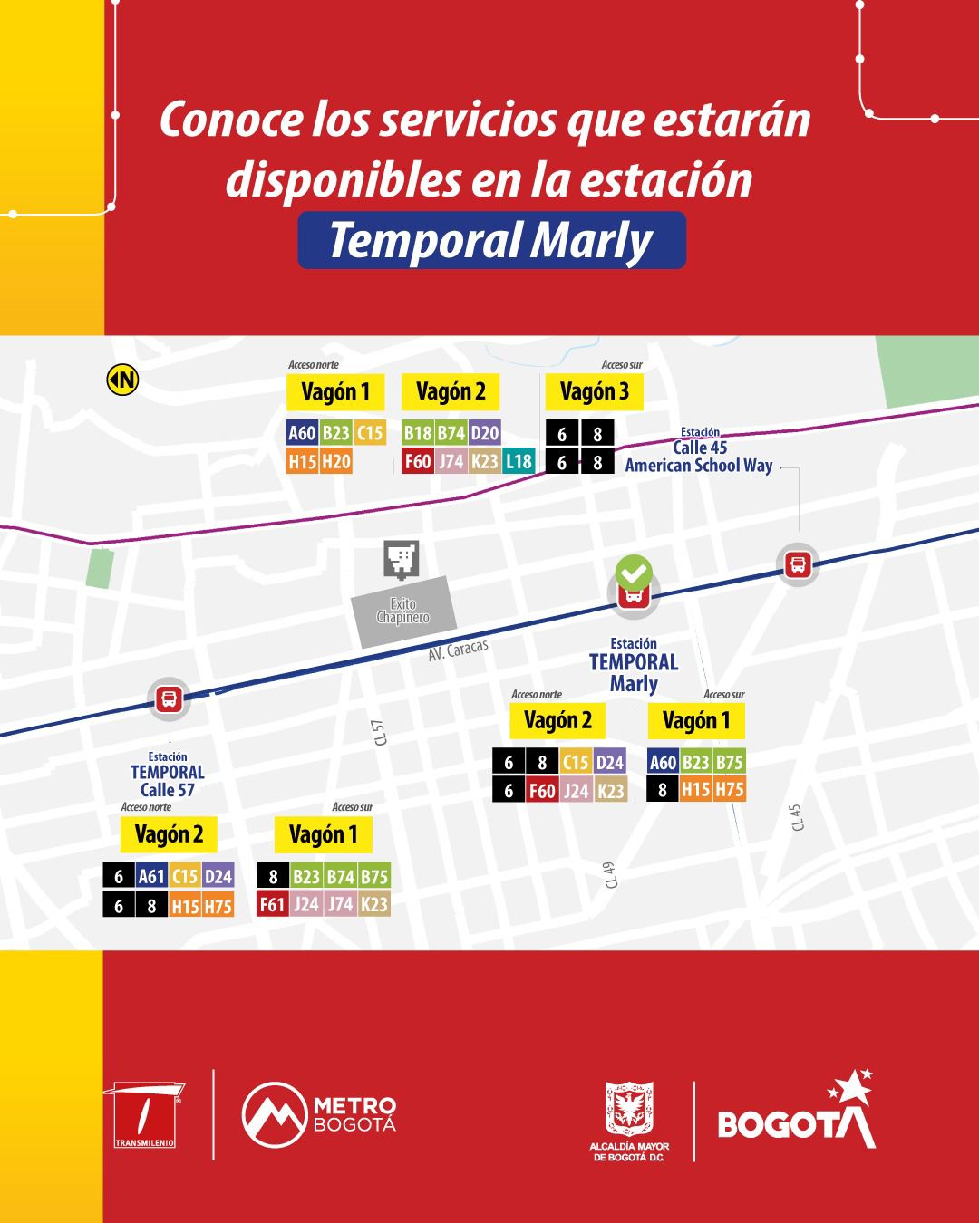 Estación Temporal Marly inicia su operación el 6 de septiembre 2025