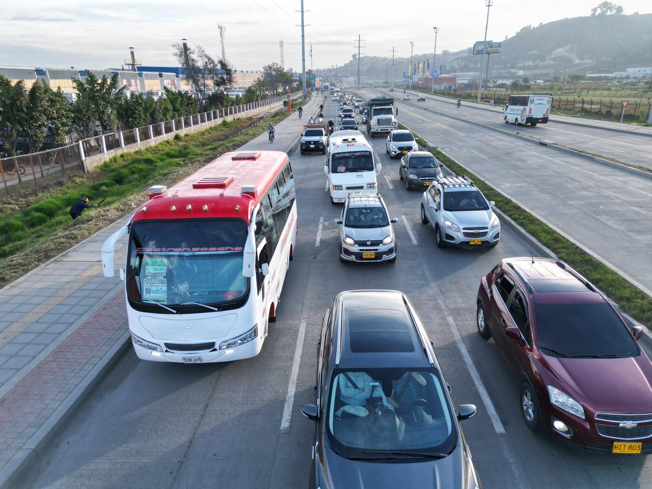 Plan éxodo y retorno activado en la autopista Sur Bogotá mayo 2026
