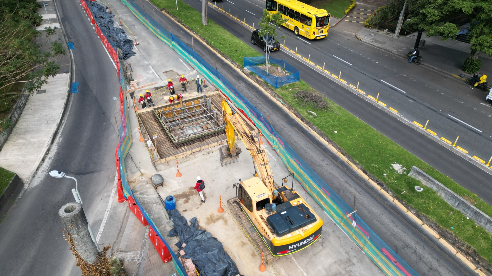 Bogotá acelera las obras del grupo 1 del Corredor Carrera Séptima