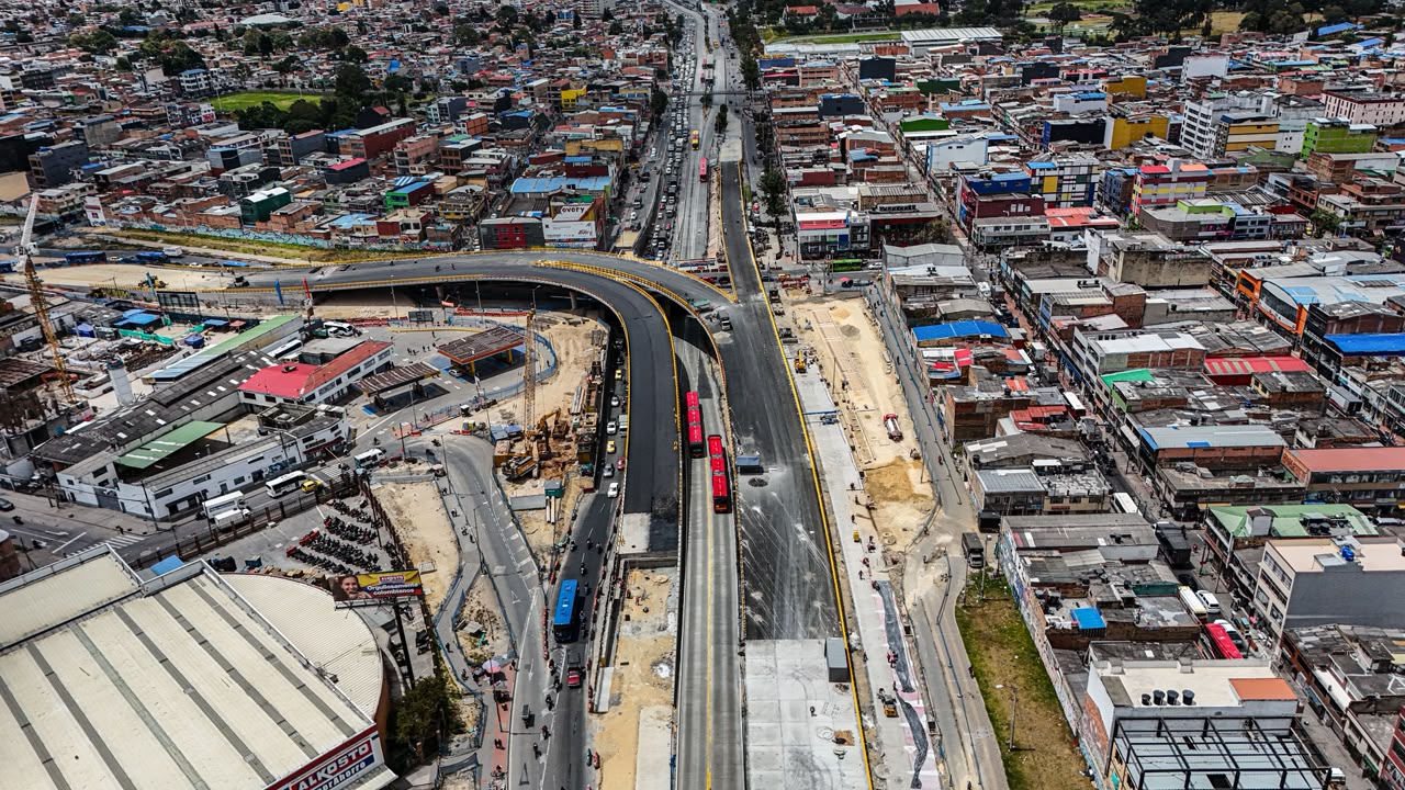 Puentes de Venecia en Bogotá superan el 96 % de obra