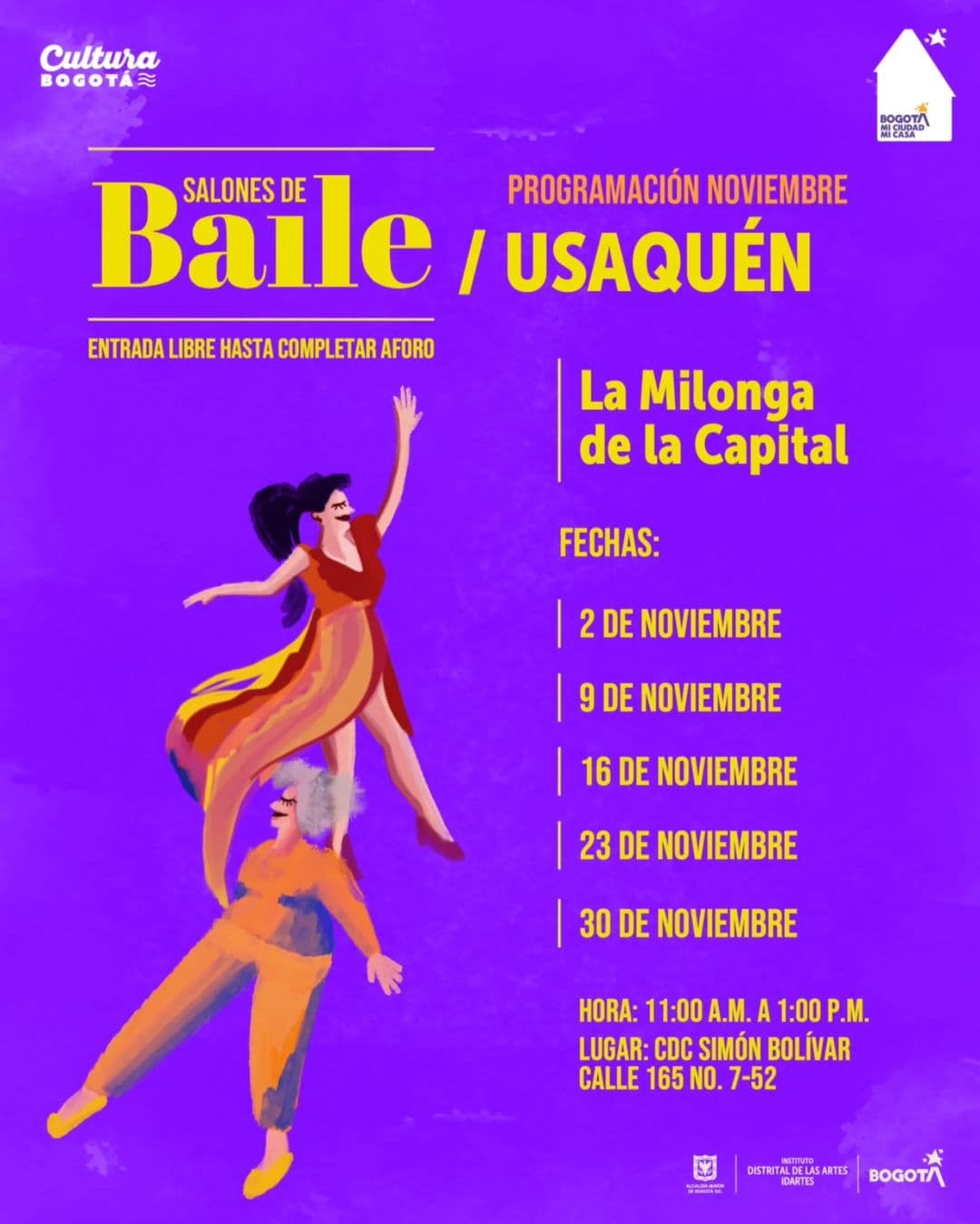 Salones de baile Usaquén 