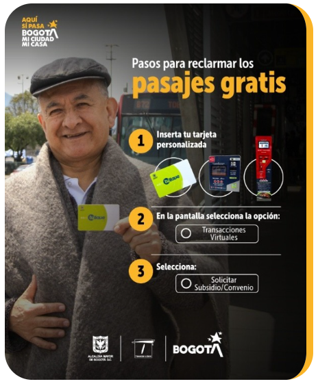 ABC Pasajes gratis TransMilenio 
