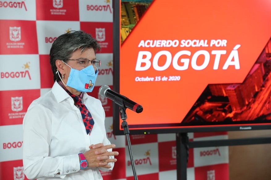 Propuesta de acuerdo social para Bogotá al Gobierno Nacional - Foto: Comunicaciones Alcaldía Bogotá