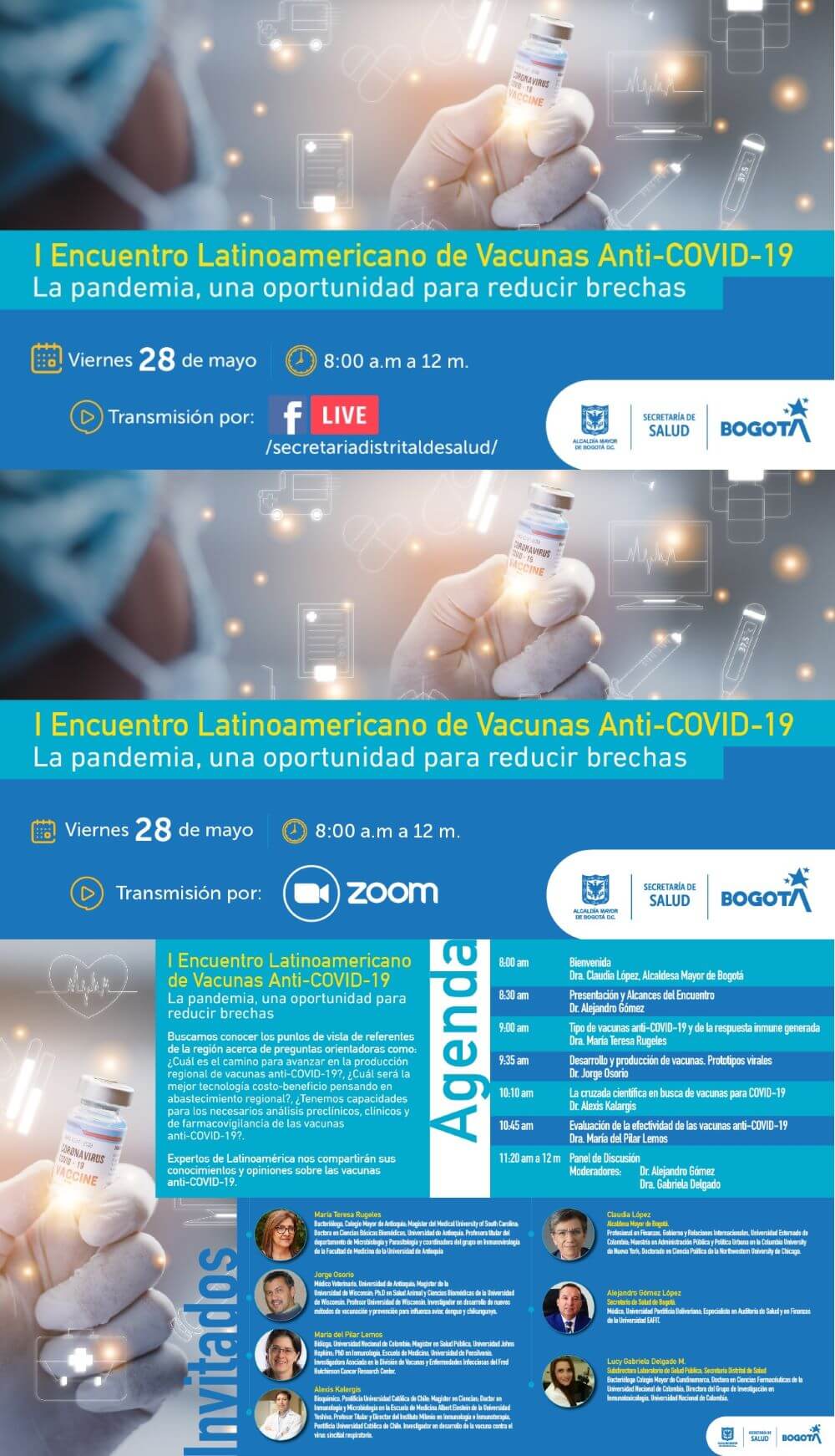 Programación I Encuentro Latinoamericano de Vacunas AntI-COVID-19