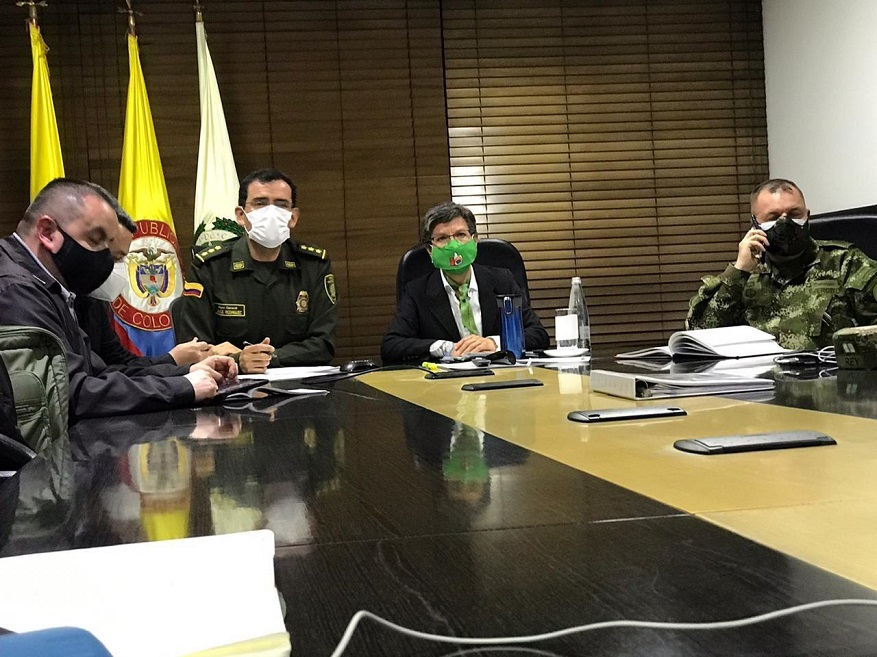La alcaldesa Claudia López Entregó un balance de los hechos de orden público en Bogotá
