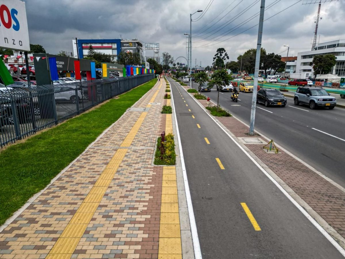 Troncal av 68 en Bogotá 80 % de avance general de obra