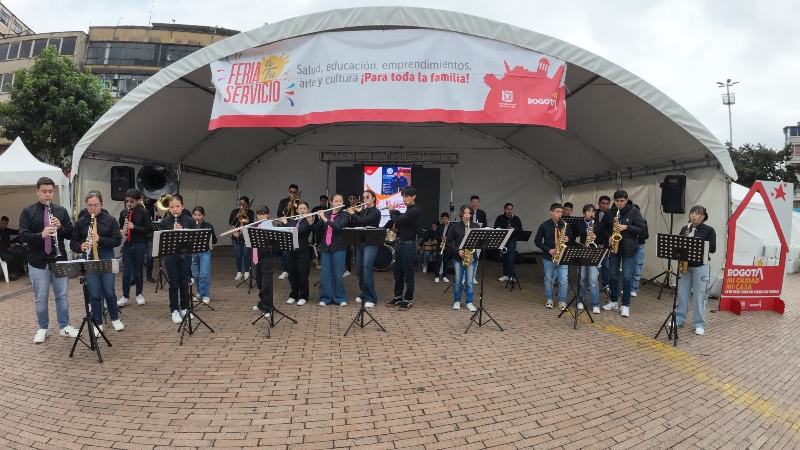 Más de 4.300 soluciones se brindaron en Feria de Servicios en Santa Fe - Foto: Portal Bogotá