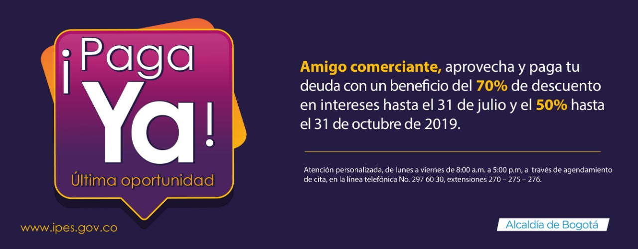 Beneficios para comerciantes de plazas de mercado 