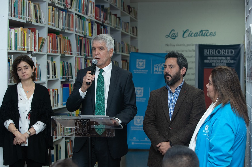 Biblioteca de Cárcel Distrital se une a Biblored - Foto: Comunicaciones Alcaldía / Andrés Sandoval