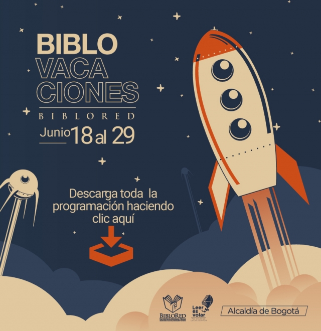 Poster de las bilovacaciones en Biblored