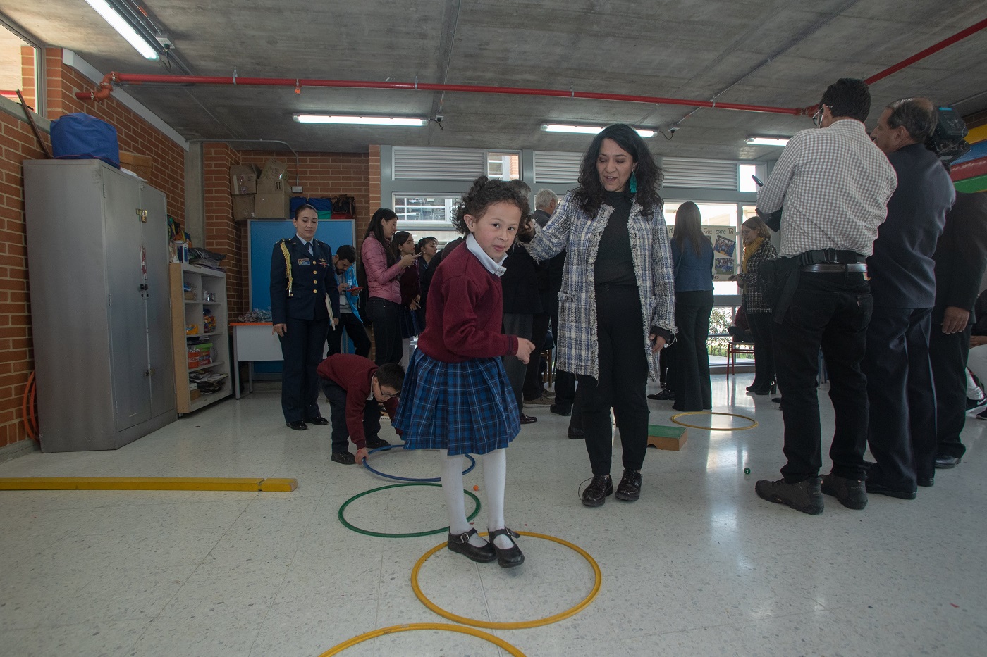 ​​​​​​Alcalde Peñalosa da bienvenida a clases en colegios públicos - Foto: Comunicaciones Alcaldía / Andrés Sandoval 
