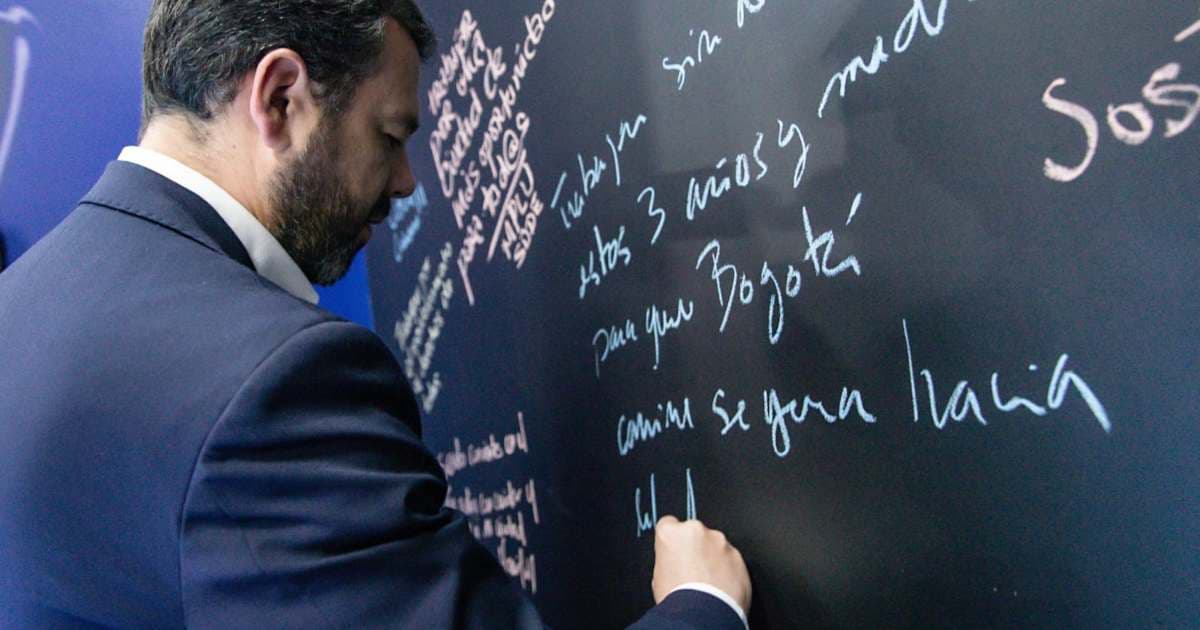 Bogotá ciudad centrada en aprender para responder mejor: Alcalde Galán