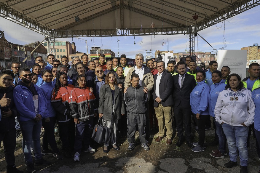 Así avanza transformación del Bronx - Foto: Comunicaciones Alcaldía Bogotá