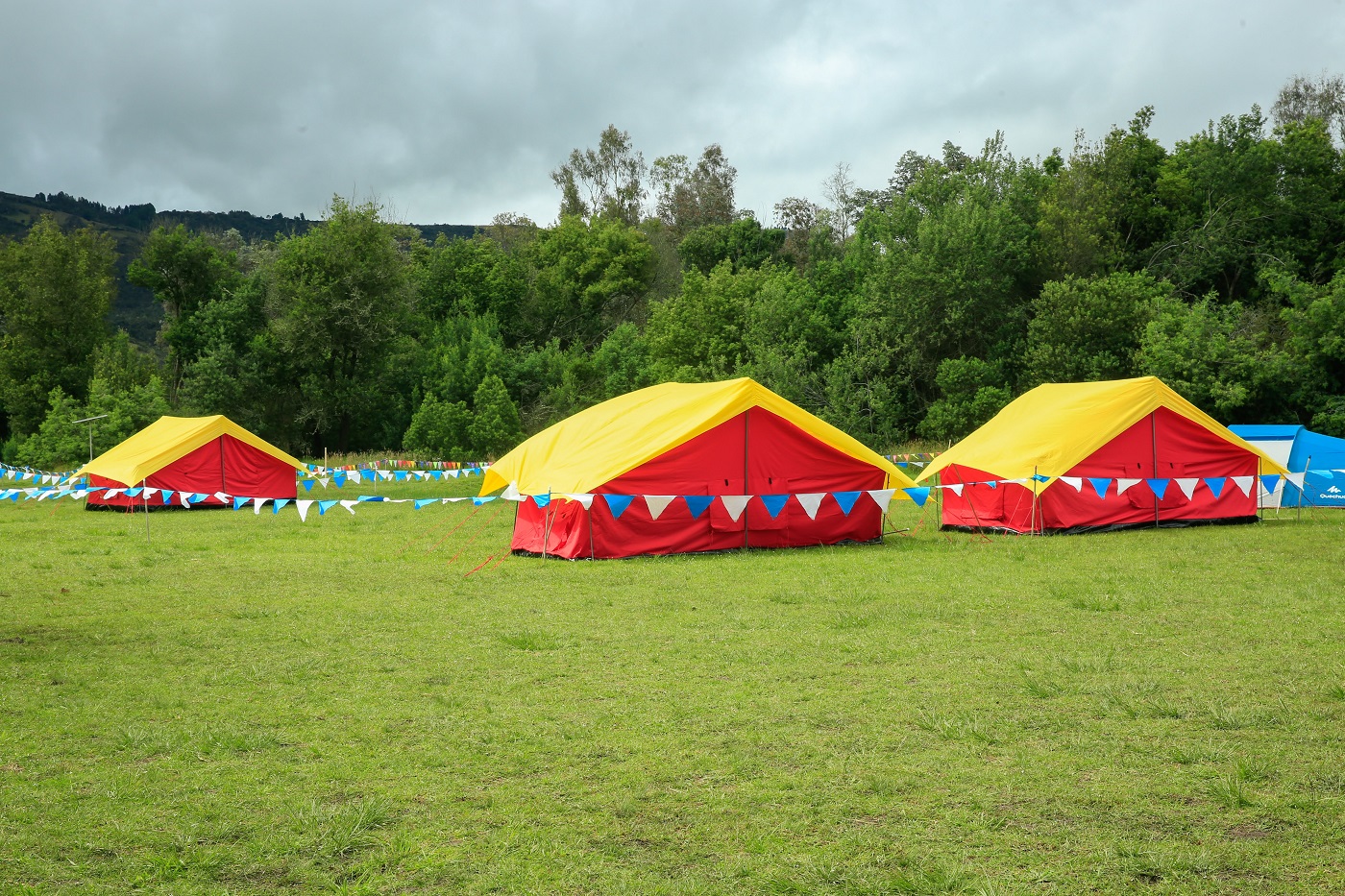 Campamento ‘Ciudad de los Sueños’ en embalse Tominé - Foto: Comunicaciones Alcaldía Bogotá / Diego Bauman