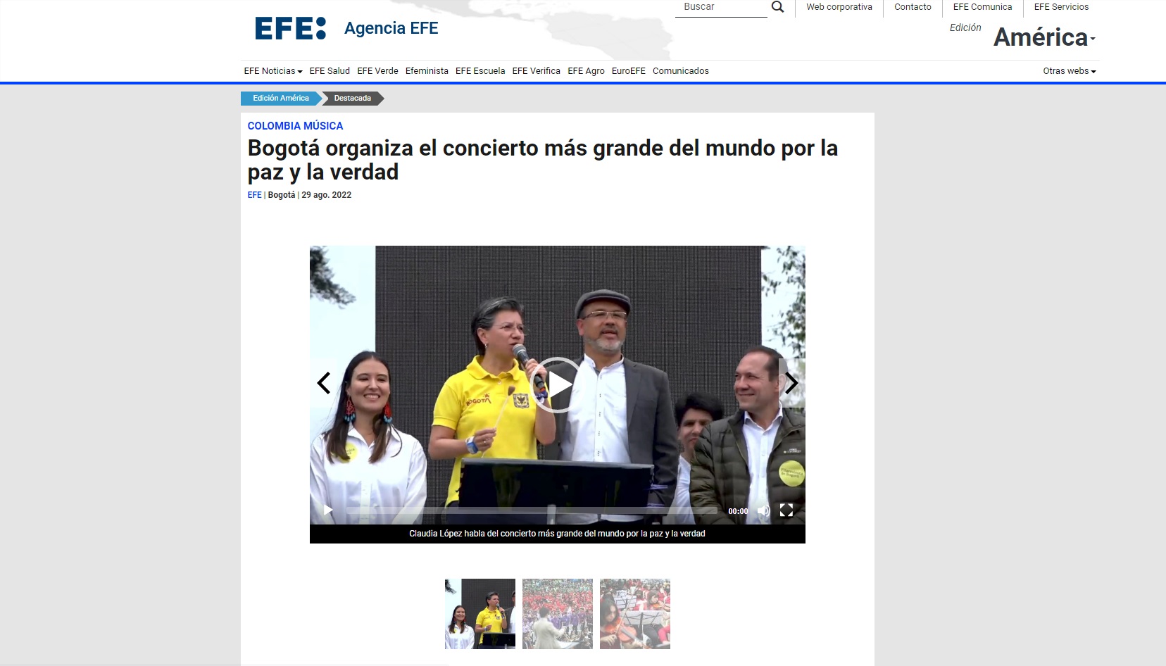 Captura de Pantalla - Agencia EFE
