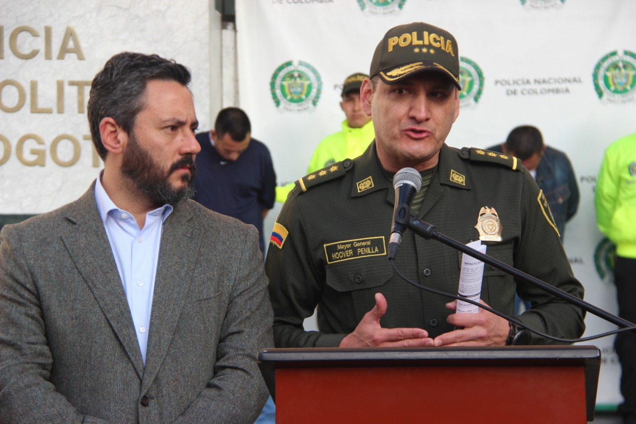 Policía de Bogotá captura banda Kronos