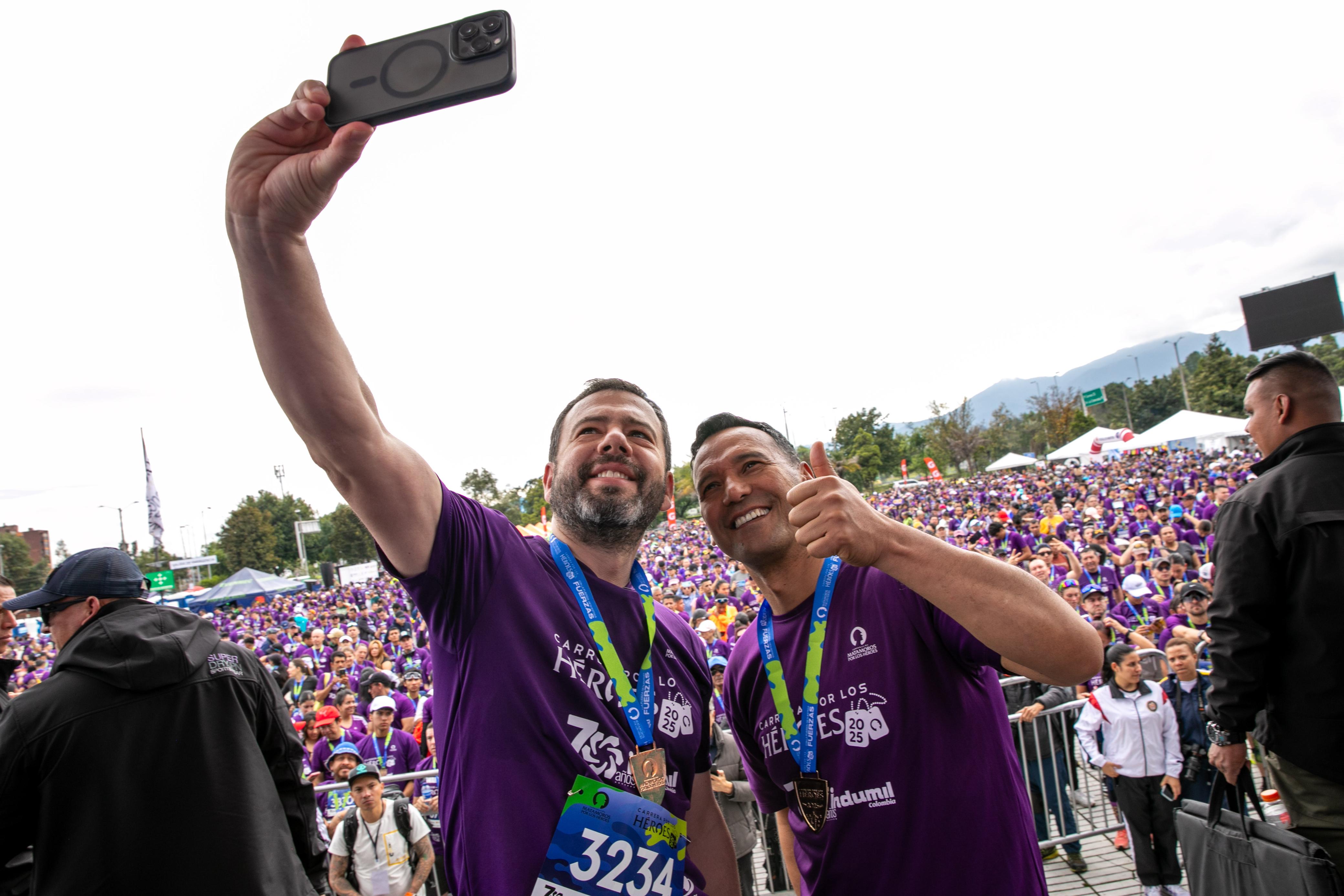 Carrera por los Héroes en Bogotá 2025 fue este domingo 18 de mayo