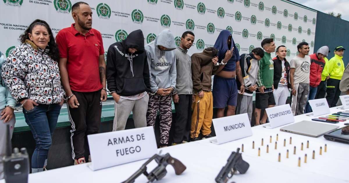 Cayó 'Génesis' banda vinculada a homicidios y torturas en Bogotá    