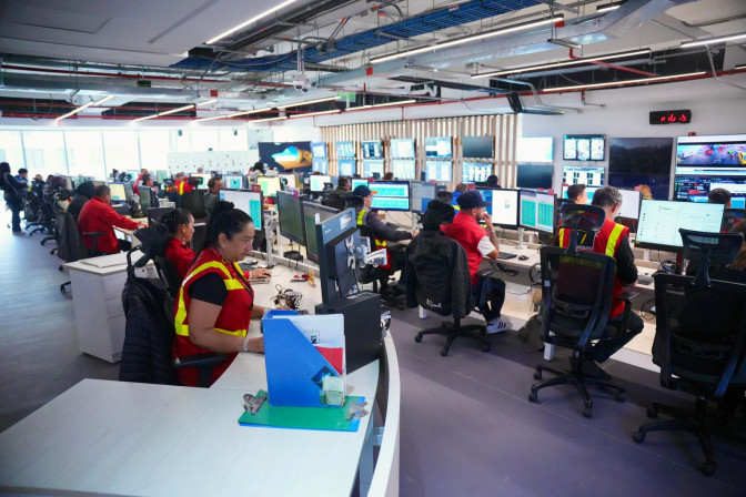 Jaime Monrroy del Centro de Control de TransMilenio Bogotá 