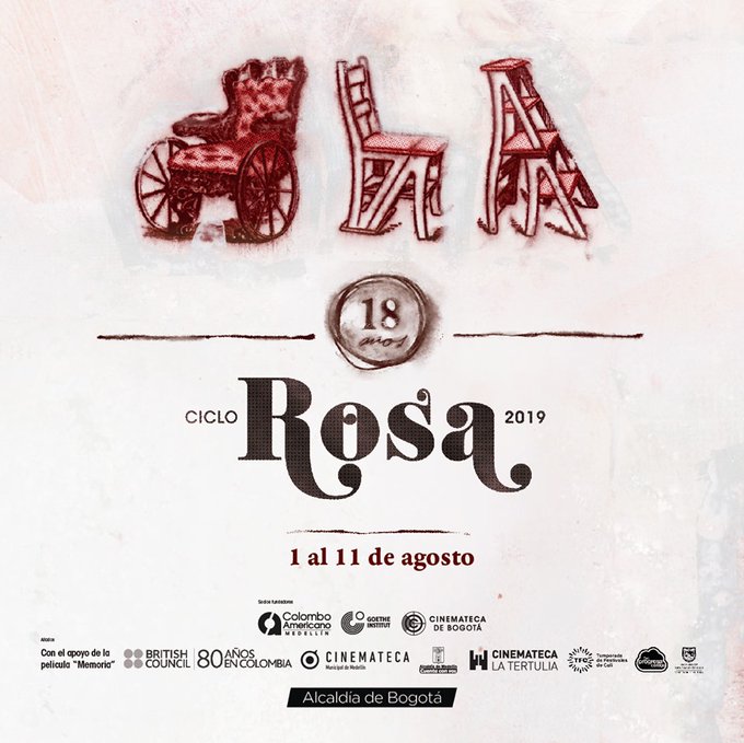 Ciclo Rosa 2019 en la Cinemateca de Bogotá