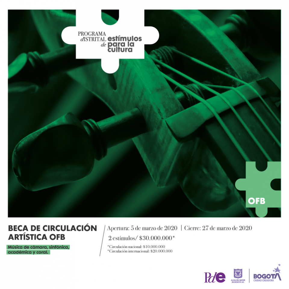 Beca de circulación artística de la OFB 