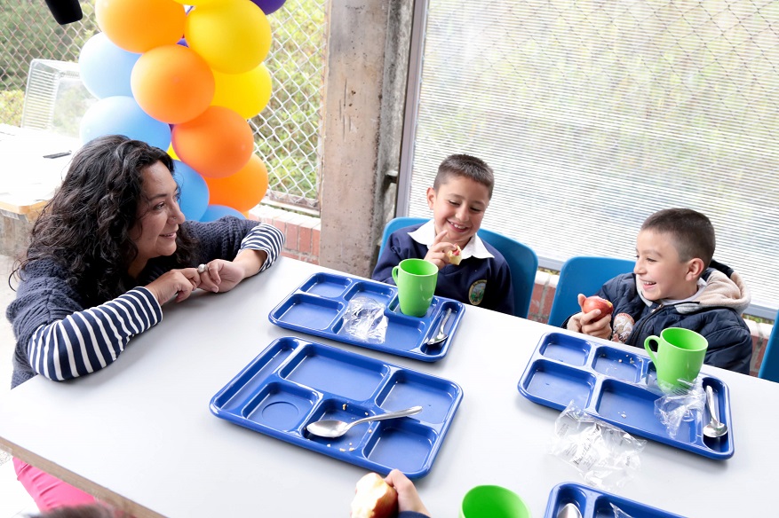 Comedor escolar El Manantial - Foto: Comunicaciones Secretaría de Educación 