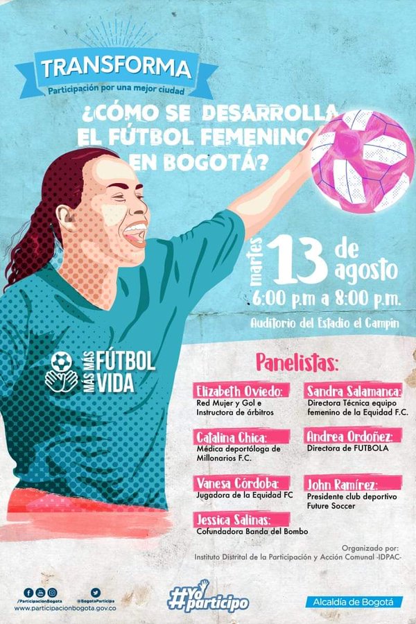 Cómo se desarrolla el fútbol femenino en Bogotá