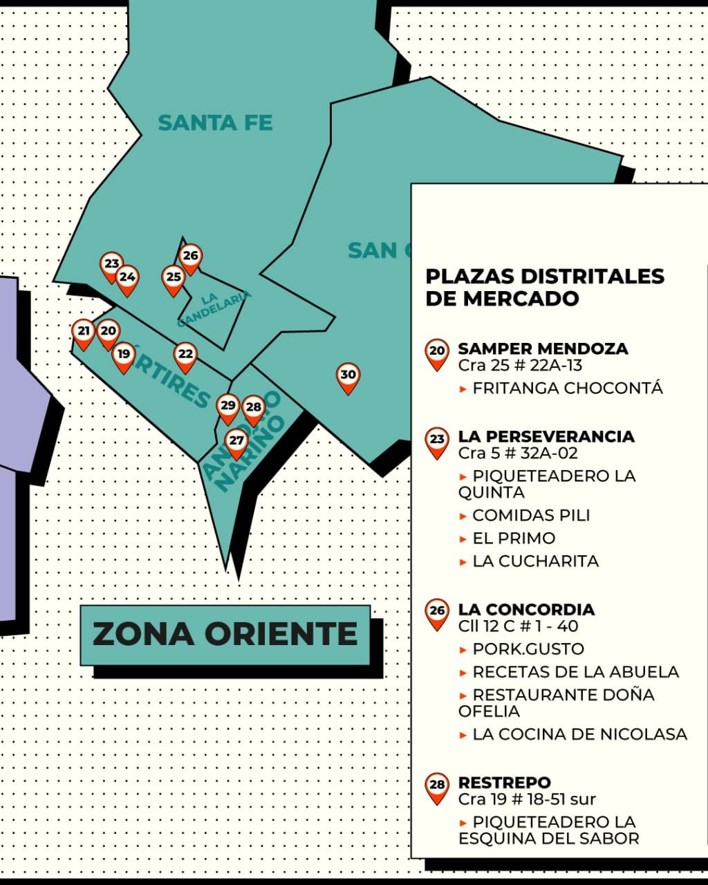 Conoce los 70 restaurantes y piqueteaderos Fritanga Fest 2025 Bogotá pieza 2