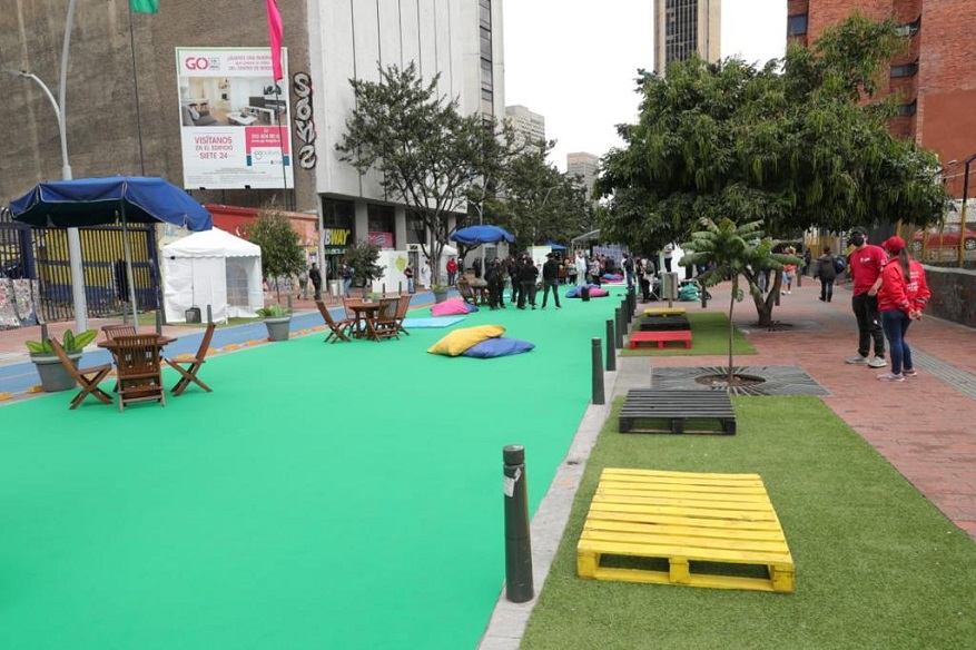 Proceso de participación ciudadana para corredor verde de la séptima - Foto: Comunicaciones Alcaldía Bogotá