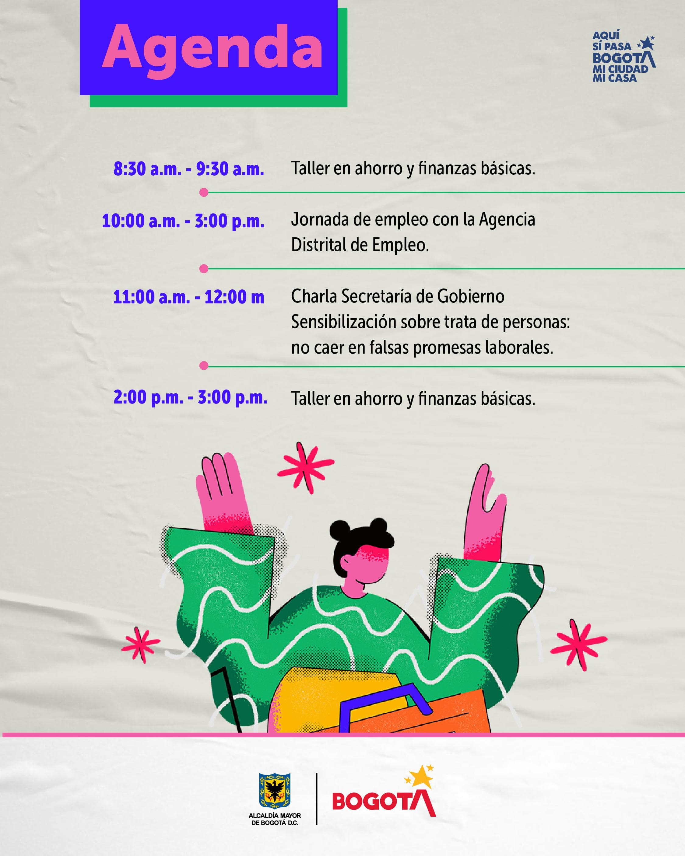 Curso gratis en Bogotá para mujeres de finanzas personales 23 de mayo de 2025 programación