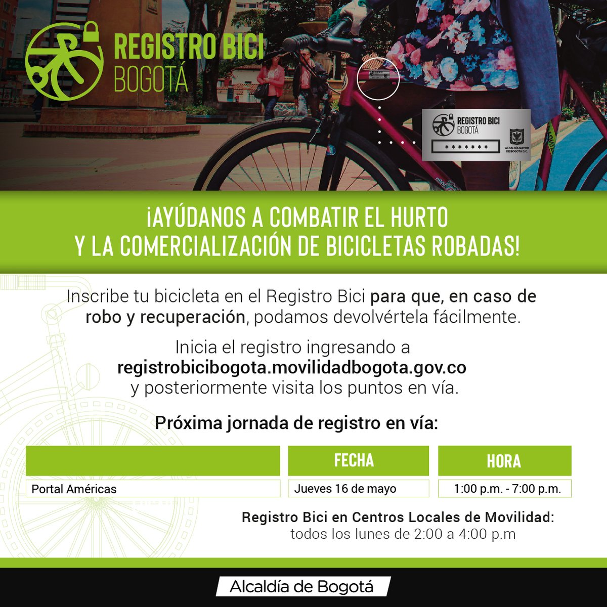 Registro de Bicicleta