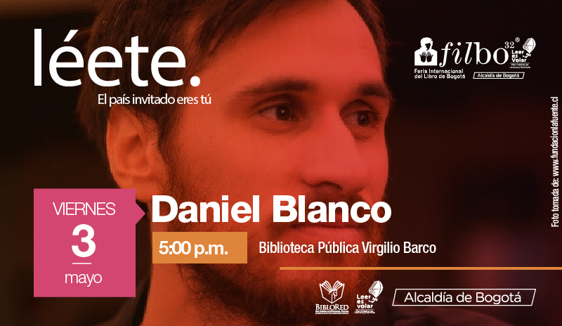 Festival del Libro Bogotá - Daniel Blanco