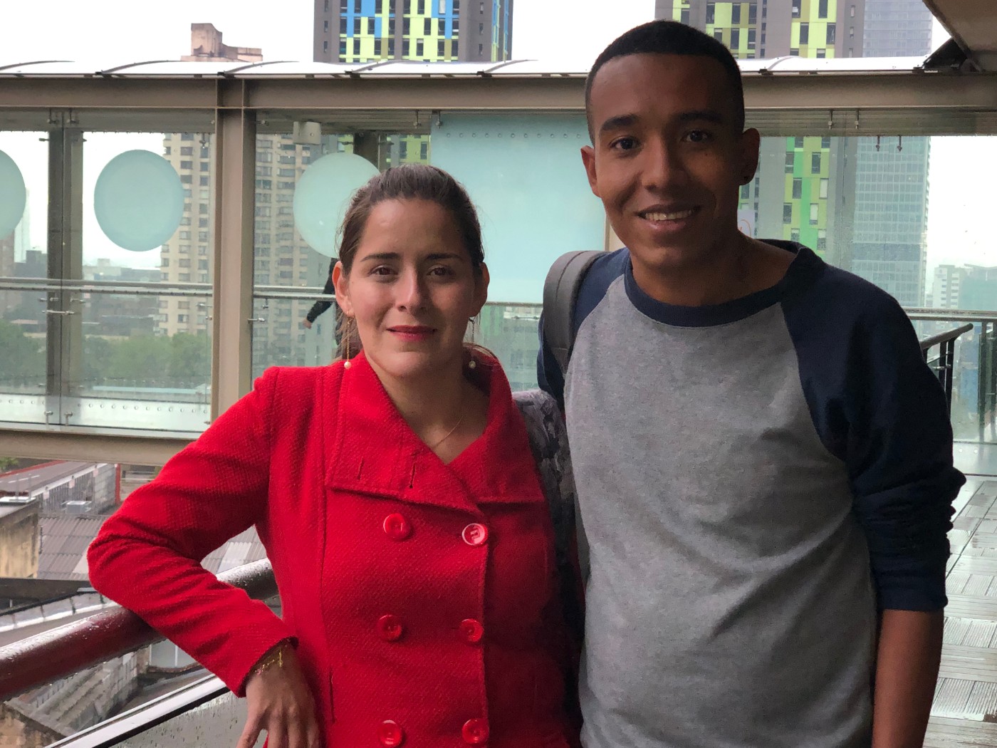 Imagen de David en la Universidad