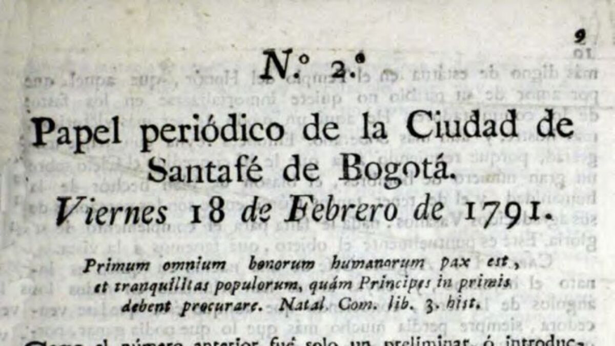 Papel Periódico de la Ciudad de Santafé de Bogotá