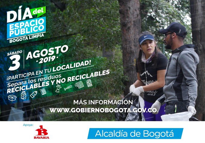 Día del espacio público en Bogotá