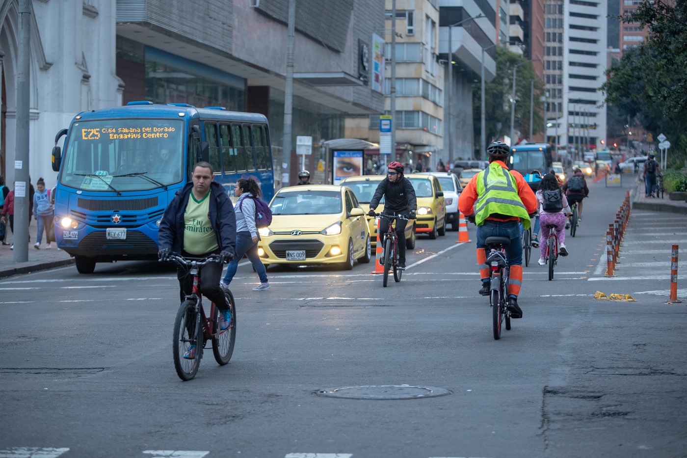 Así avanza el Día sin Carro en Bogotá - Foto: Comunicaciones Alcaldía Bogotá 