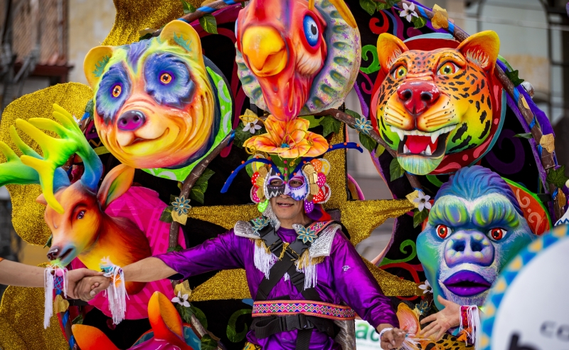 Carnaval de Negros y Blancos en Bogotá 