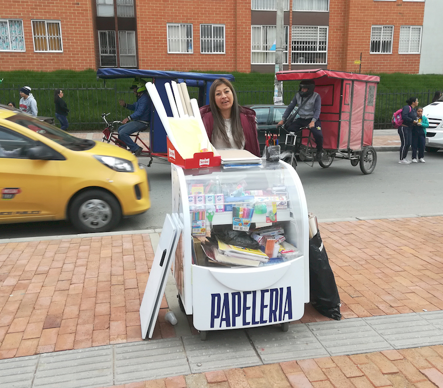 Elizabeth Ballesteros, barrio Madelena en Ciudad Bolívar